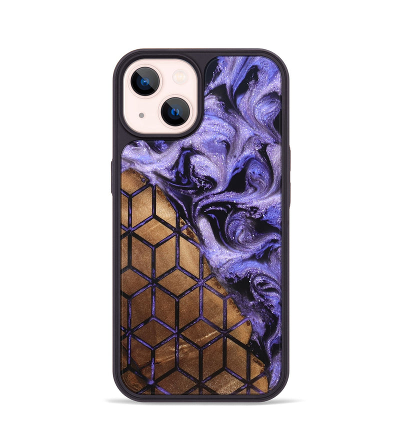 iPhone 14 Wood Phone Case - Aryanna (Pattern, 820350)