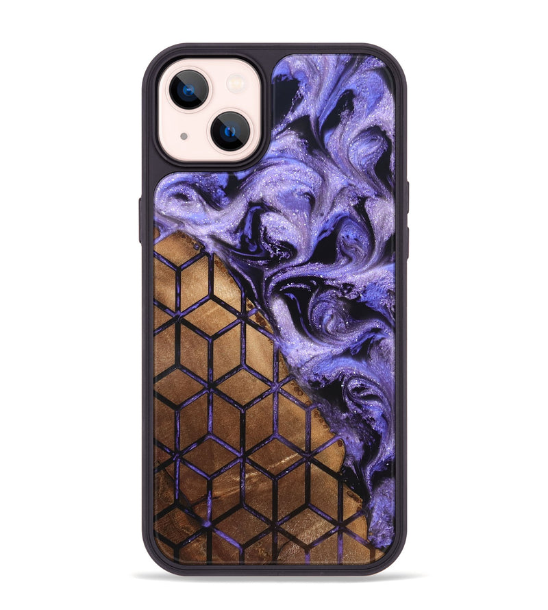 iPhone 14 Plus Wood Phone Case - Aryanna (Pattern, 820350)