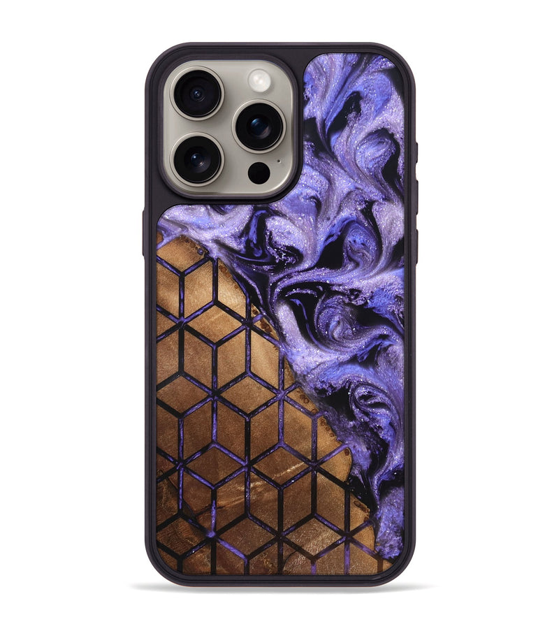 iPhone 15 Pro Max Wood Phone Case - Aryanna (Pattern, 820350)