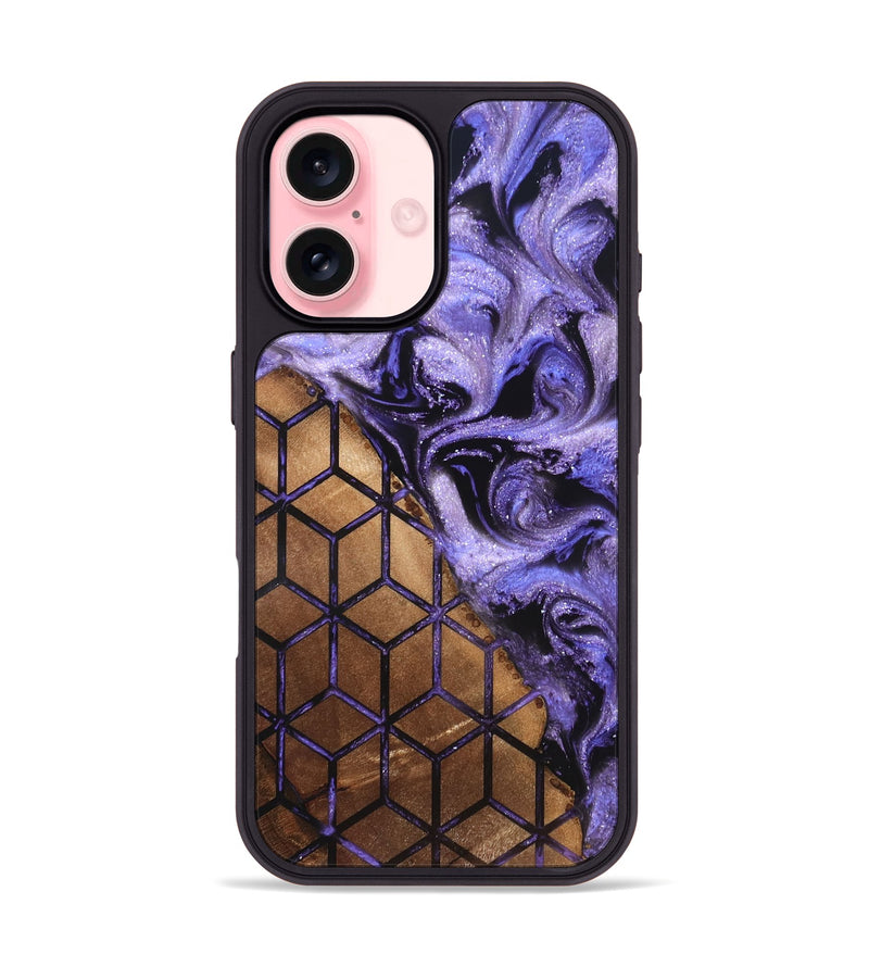 iPhone 16 Wood Phone Case - Aryanna (Pattern, 820350)