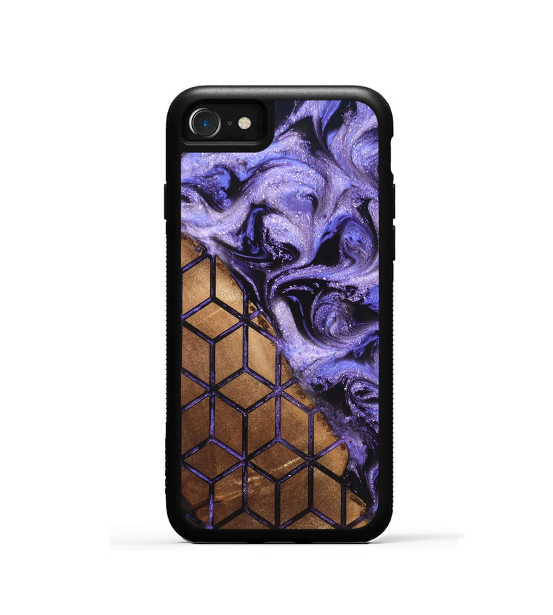 iPhone SE Wood Phone Case - Aryanna (Pattern, 820350)