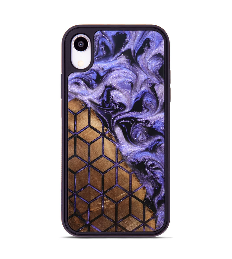 iPhone Xr Wood Phone Case - Aryanna (Pattern, 820350)