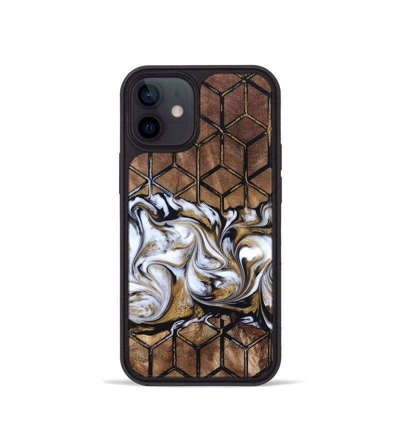 iPhone 12 mini Wood Phone Case - Lonzo (Pattern, 820351)