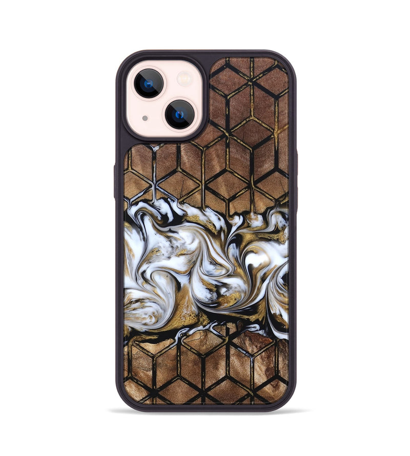 iPhone 14 Wood Phone Case - Lonzo (Pattern, 820351)