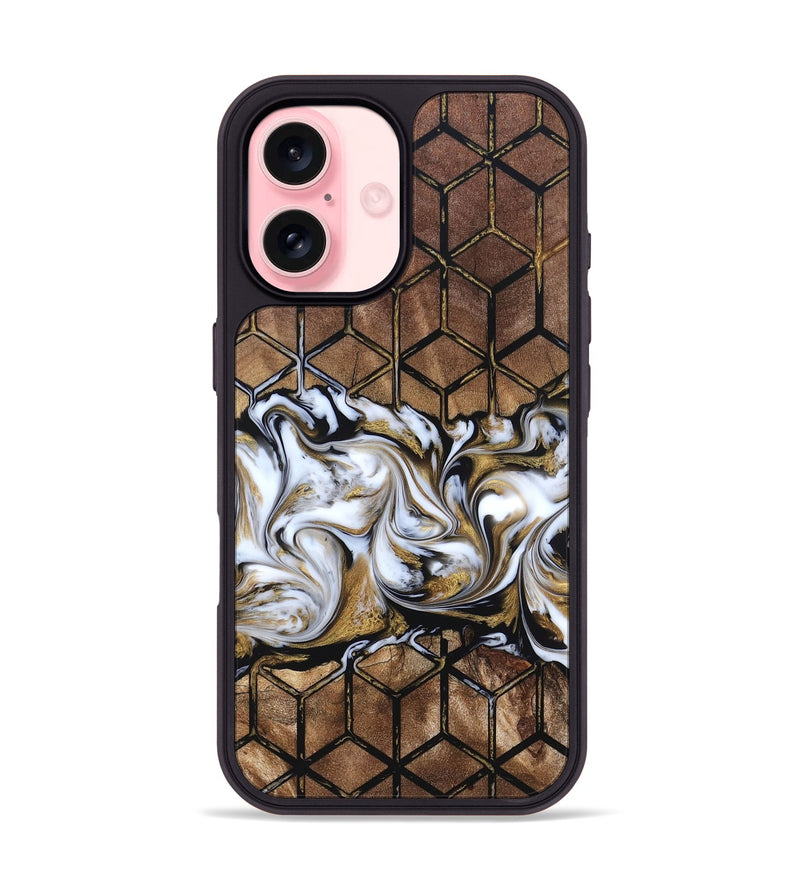 iPhone 16 Wood Phone Case - Lonzo (Pattern, 820351)