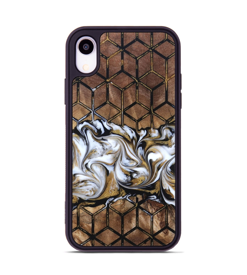 iPhone Xr Wood Phone Case - Lonzo (Pattern, 820351)