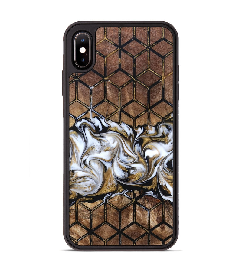 iPhone Xs Max Wood Phone Case - Lonzo (Pattern, 820351)