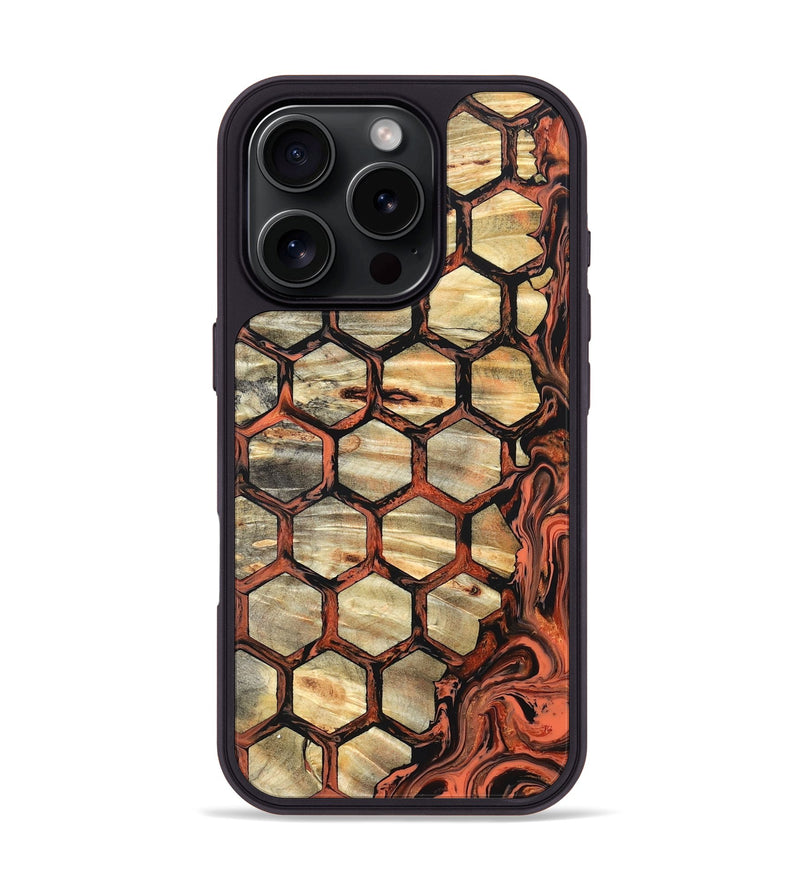 iPhone 16 Pro Wood Phone Case - Nevada (Pattern, 820352)
