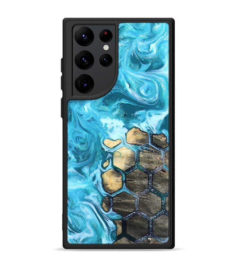 Galaxy S22 Ultra Wood Phone Case - Rosalia (Pattern, 820353)
