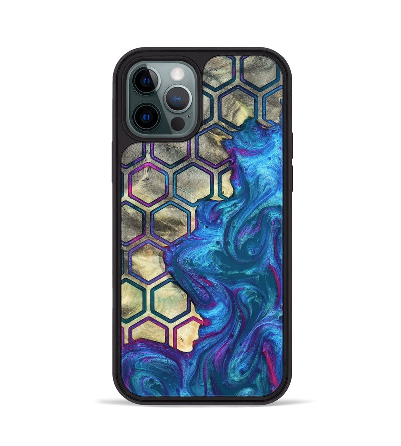 iPhone 12 Pro Wood Phone Case - Jaleesa (Pattern, 820354)
