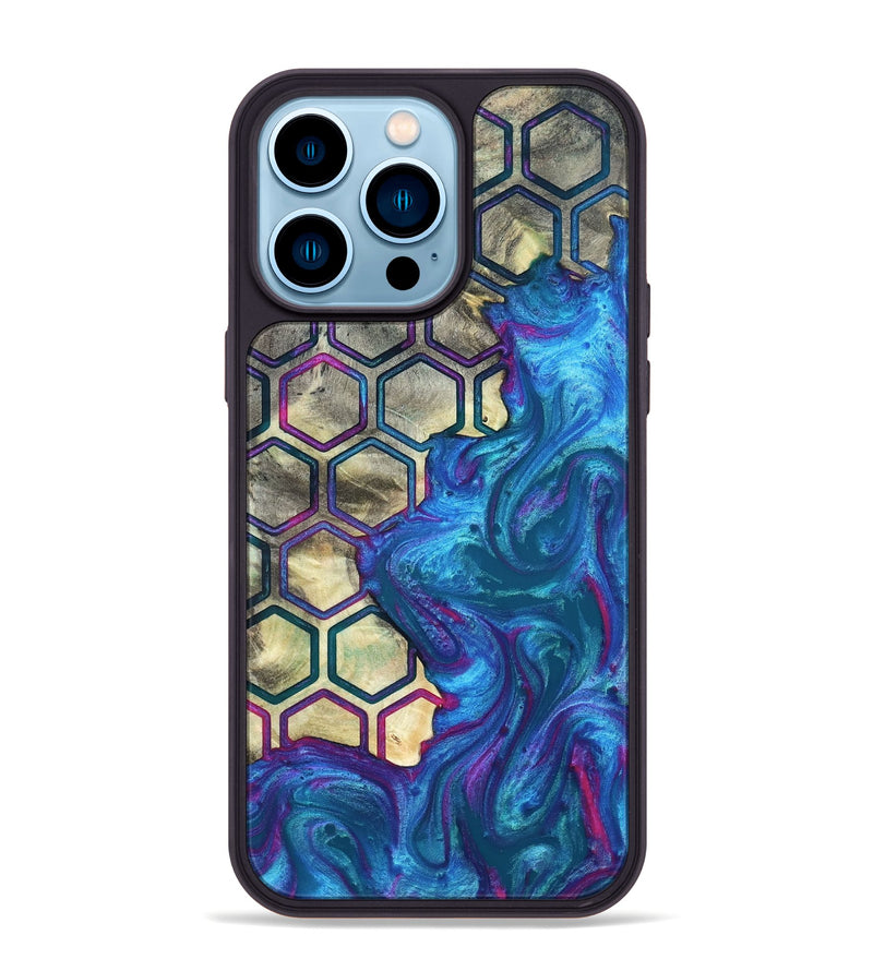 iPhone 14 Pro Max Wood Phone Case - Jaleesa (Pattern, 820354)