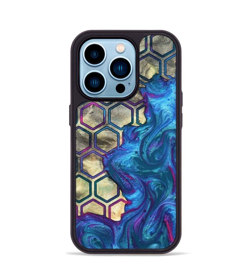 iPhone 14 Pro Wood Phone Case - Jaleesa (Pattern, 820354)