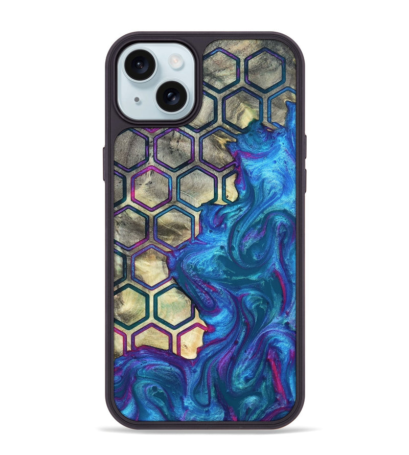 iPhone 15 Plus Wood Phone Case - Jaleesa (Pattern, 820354)