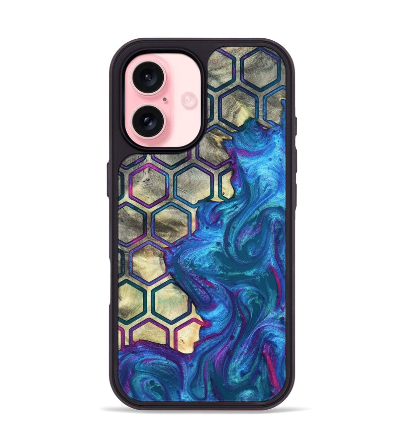iPhone 16 Wood Phone Case - Jaleesa (Pattern, 820354)