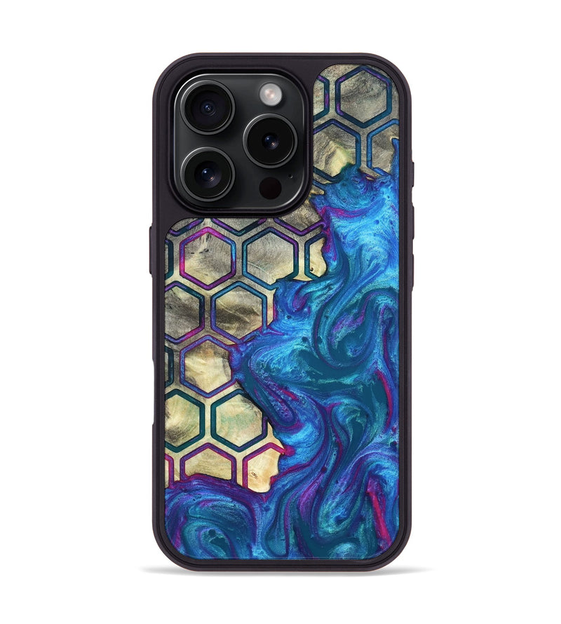 iPhone 16 Pro Wood Phone Case - Jaleesa (Pattern, 820354)