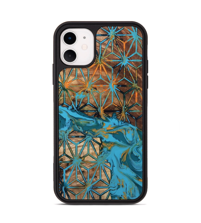 iPhone 11 Wood Phone Case - Tawana (Pattern, 820355)