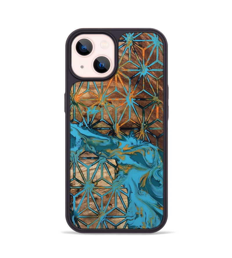 iPhone 14 Wood Phone Case - Tawana (Pattern, 820355)