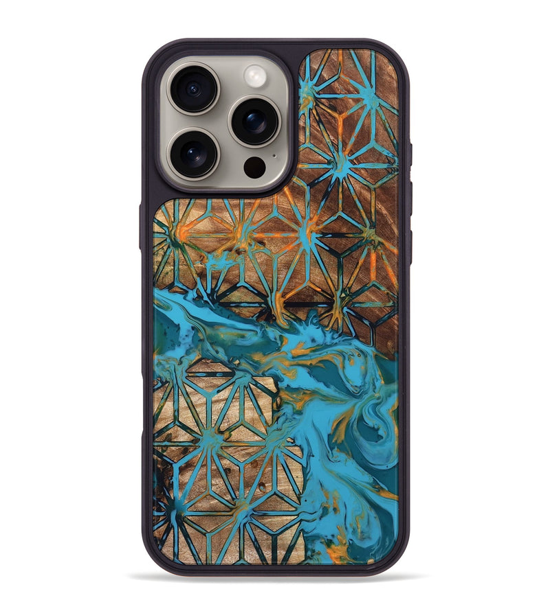 iPhone 16 Pro Max Wood Phone Case - Tawana (Pattern, 820355)