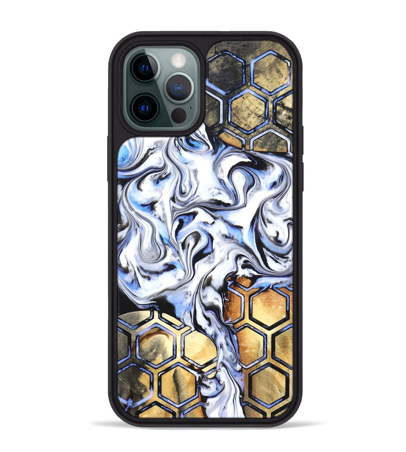iPhone 12 Pro Max Wood Phone Case - Alvina (Pattern, 820356)