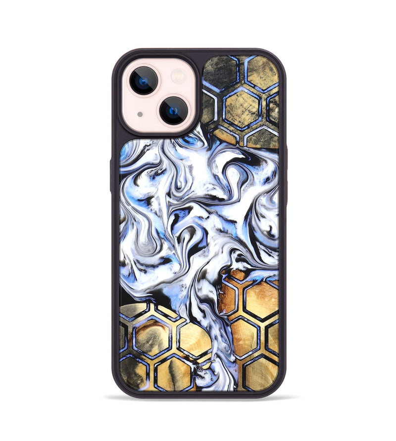 iPhone 14 Wood Phone Case - Alvina (Pattern, 820356)