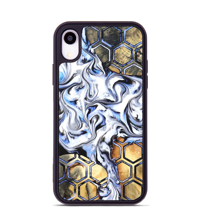 iPhone Xr Wood Phone Case - Alvina (Pattern, 820356)