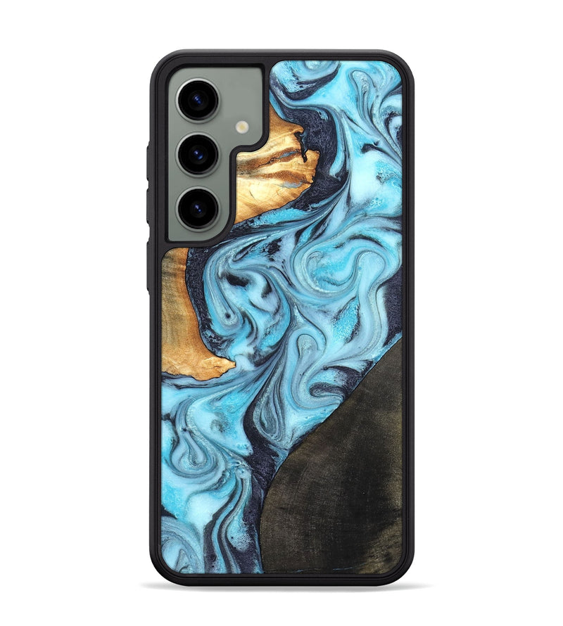 Galaxy S24 Plus Wood Phone Case - Althea (Blue, 820357)