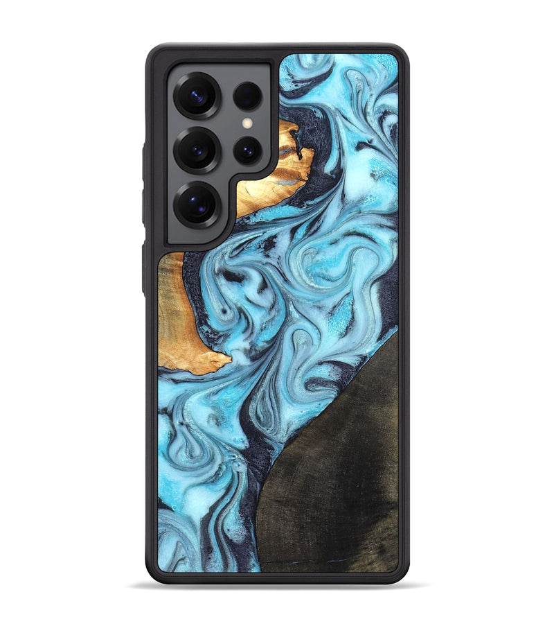Galaxy S25 Ultra Wood Phone Case - Althea (Blue, 820357)