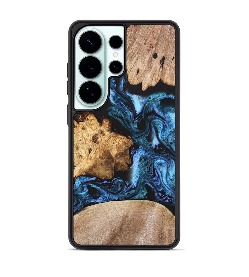 Galaxy S26 Ultra Wood Phone Case - Amalia (Blue, 820358)