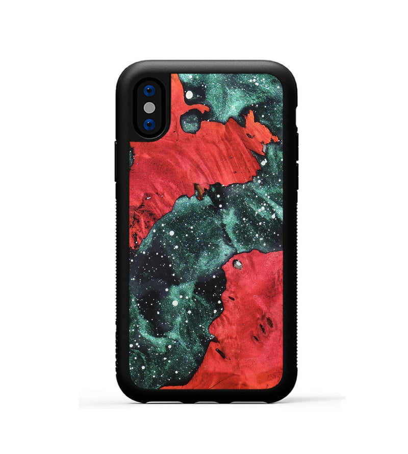 iPhone Xs Wood Phone Case - Cassian (Cosmos, 820359)