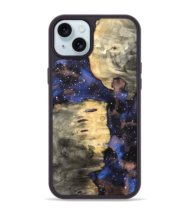 iPhone 15 Plus Wood Phone Case - Evans (Cosmos, 820361)
