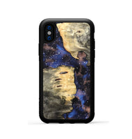 iPhone Xs Wood Phone Case - Evans (Cosmos, 820361)