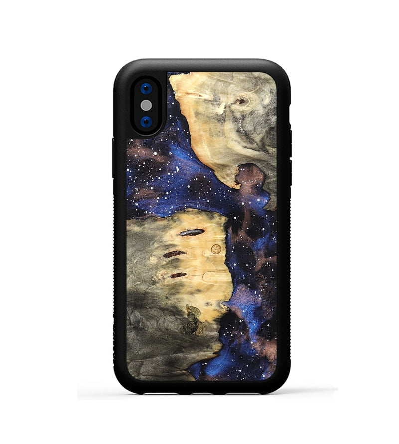 iPhone Xs Wood Phone Case - Evans (Cosmos, 820361)