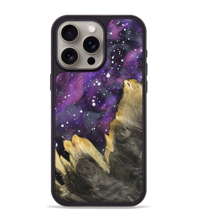 iPhone 15 Pro Max Wood Phone Case - Shelba (Cosmos, 820362)