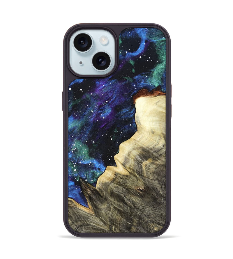 iPhone 15 Wood Phone Case - Kaeli (Cosmos, 820364)