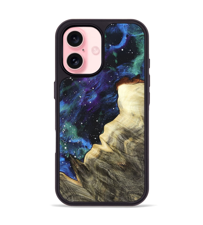 iPhone 16 Wood Phone Case - Kaeli (Cosmos, 820364)