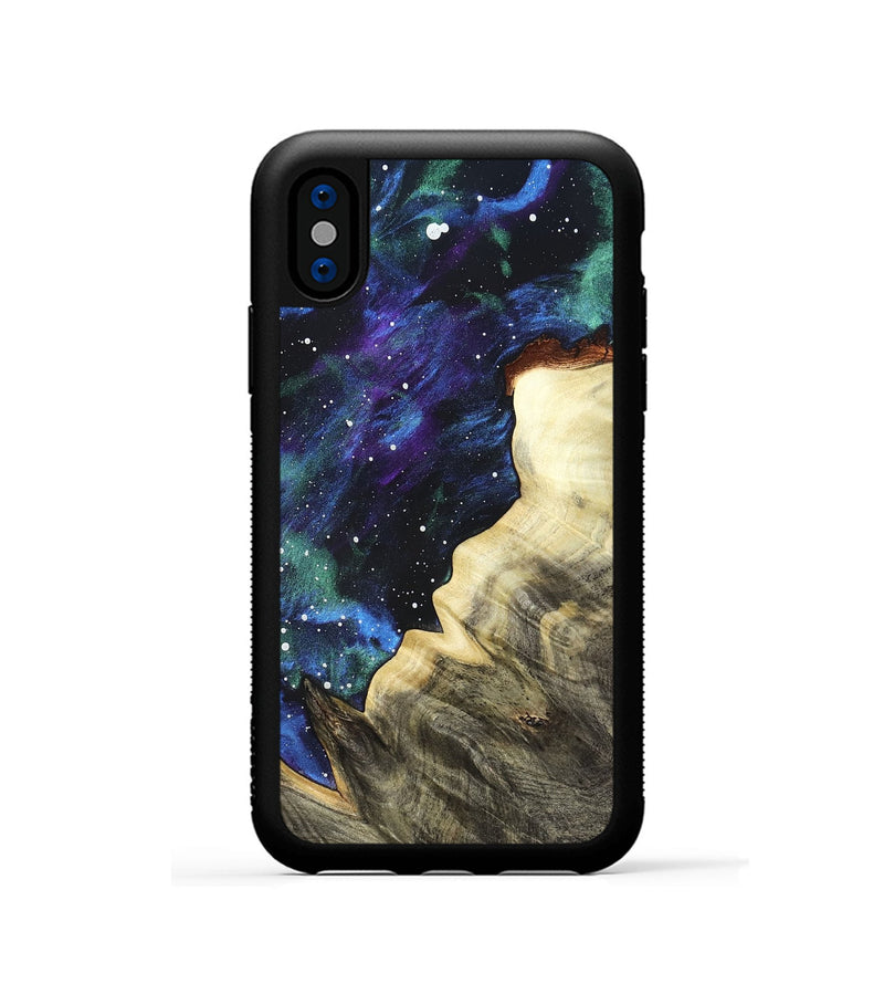 iPhone Xs Wood Phone Case - Kaeli (Cosmos, 820364)