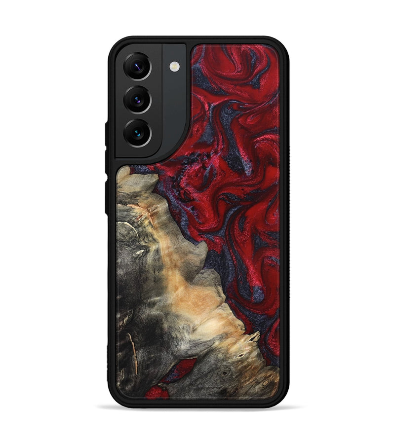 Galaxy S22 Plus Wood Phone Case - Mozelle (Red, 820366)
