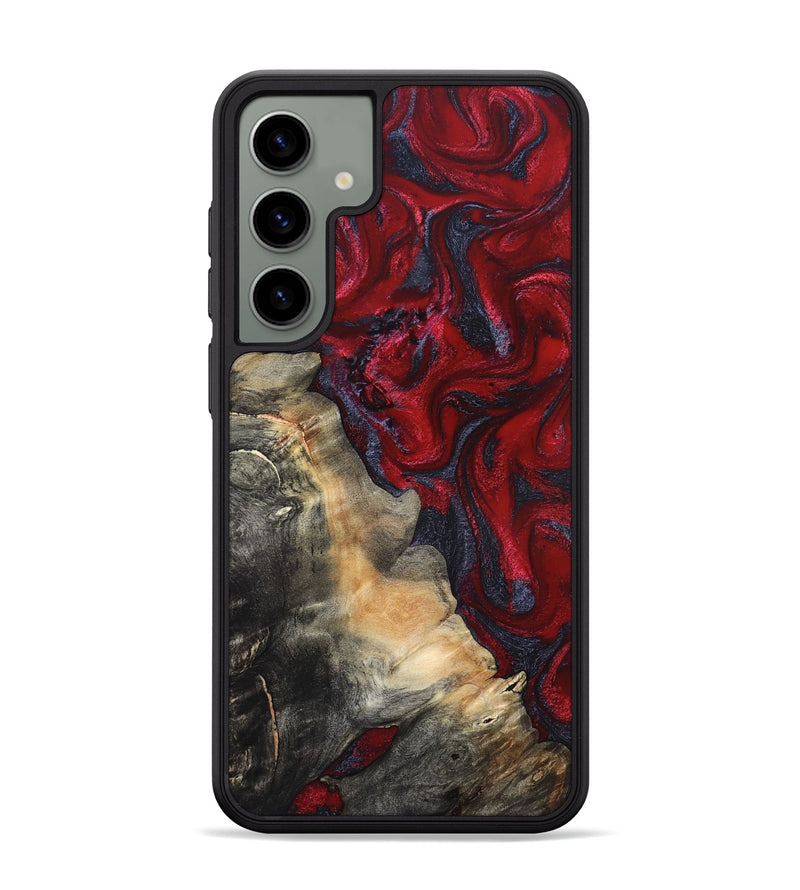 Galaxy S24 Plus Wood Phone Case - Mozelle (Red, 820366)
