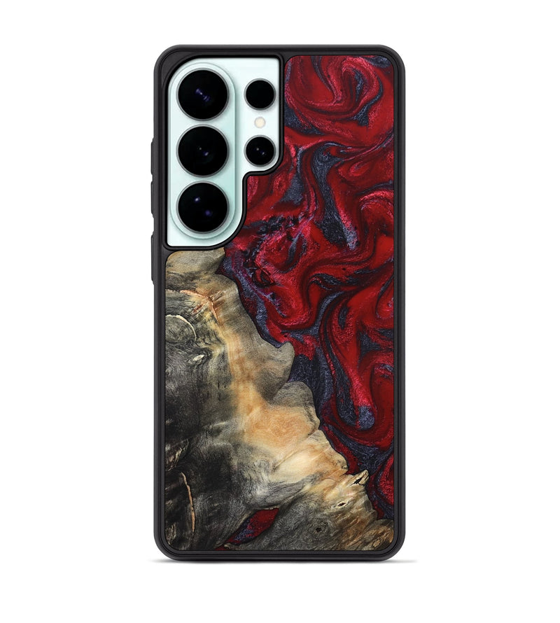 Galaxy S26 Ultra Wood Phone Case - Mozelle (Red, 820366)