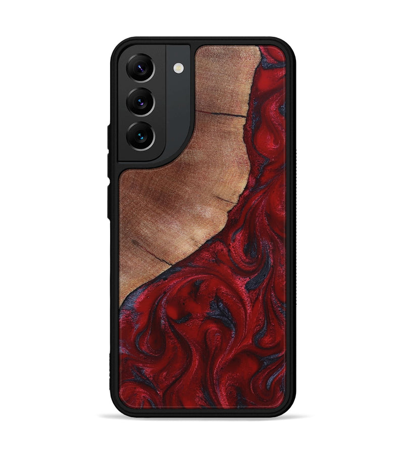 Galaxy S22 Plus Wood Phone Case - Akira (Red, 820367)