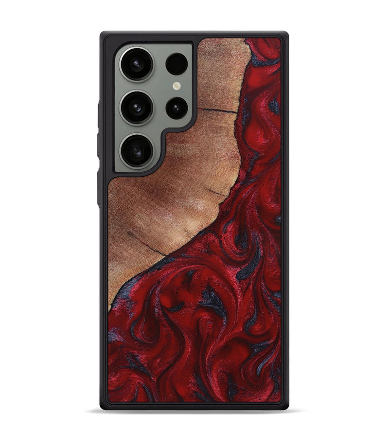 Galaxy S24 Ultra Wood Phone Case - Akira (Red, 820367)