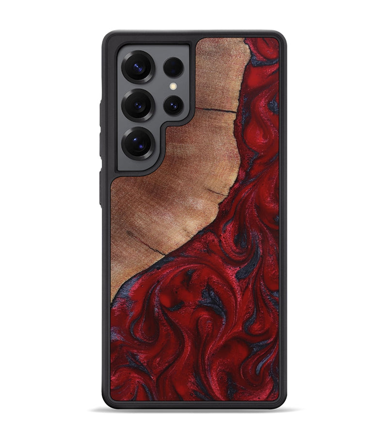 Galaxy S25 Ultra Wood Phone Case - Akira (Red, 820367)