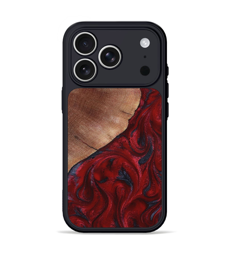 iPhone 17 Pro Wood Phone Case - Akira (Red, 820367)