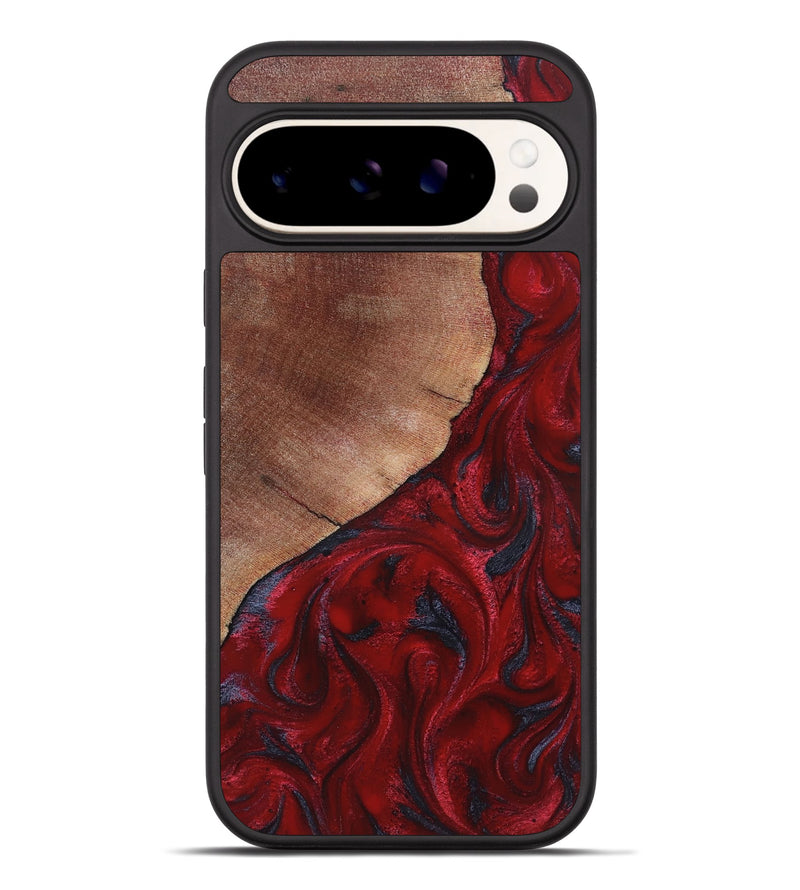 Pixel 9 Pro XL Wood Phone Case - Akira (Red, 820367)