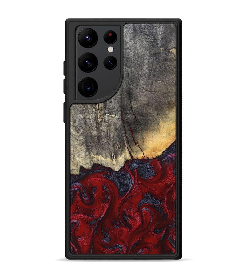 Galaxy S22 Ultra Wood Phone Case - Arjun (Red, 820368)