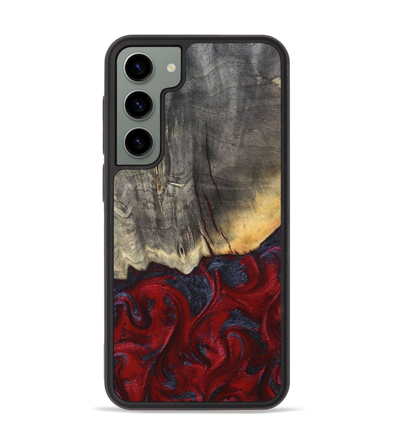 Galaxy S23 Plus Wood Phone Case - Arjun (Red, 820368)