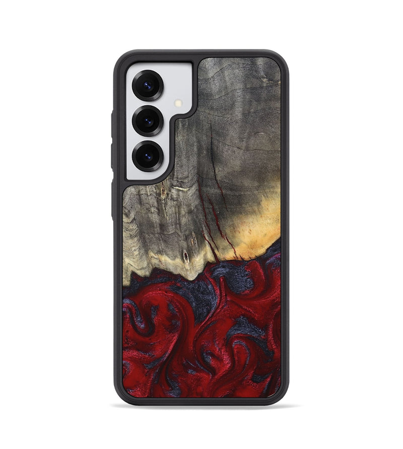 Galaxy S25 Wood Phone Case - Arjun (Red, 820368)