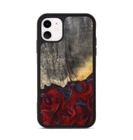 iPhone 11 Wood Phone Case - Arjun (Red, 820368)