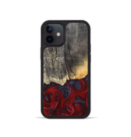 iPhone 12 mini Wood Phone Case - Arjun (Red, 820368)