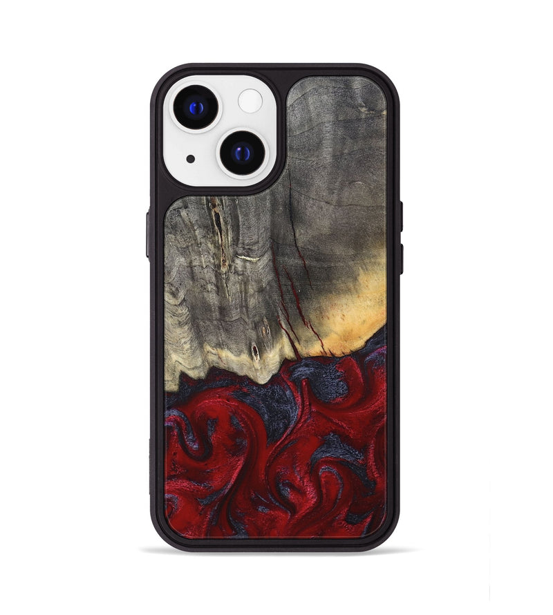 iPhone 13 Wood Phone Case - Arjun (Red, 820368)